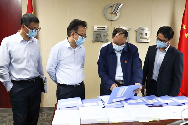 陈胜光带队到广晟有色、财务公司督导检查疫情防控、安全生产及改革发展等工作-图1.jpg